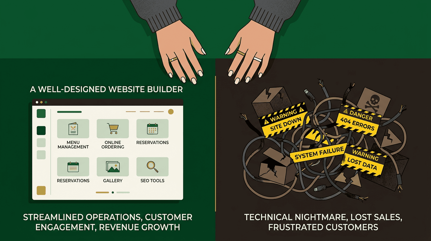 Picking a Restaurant Website Builder Without Getting Burned