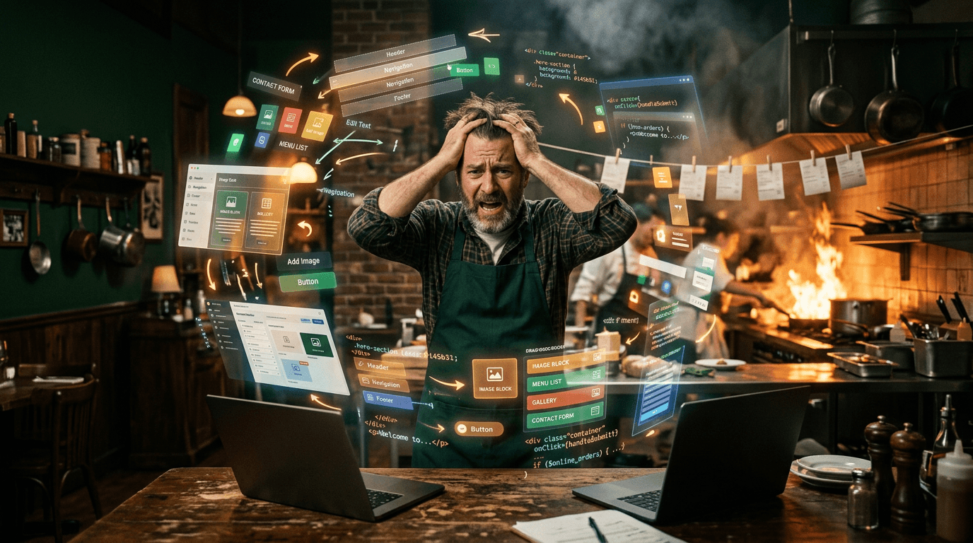 Stop Googling "Best Restaurant Website Builder" — Here's Why You Shouldn't Build Your Own Site