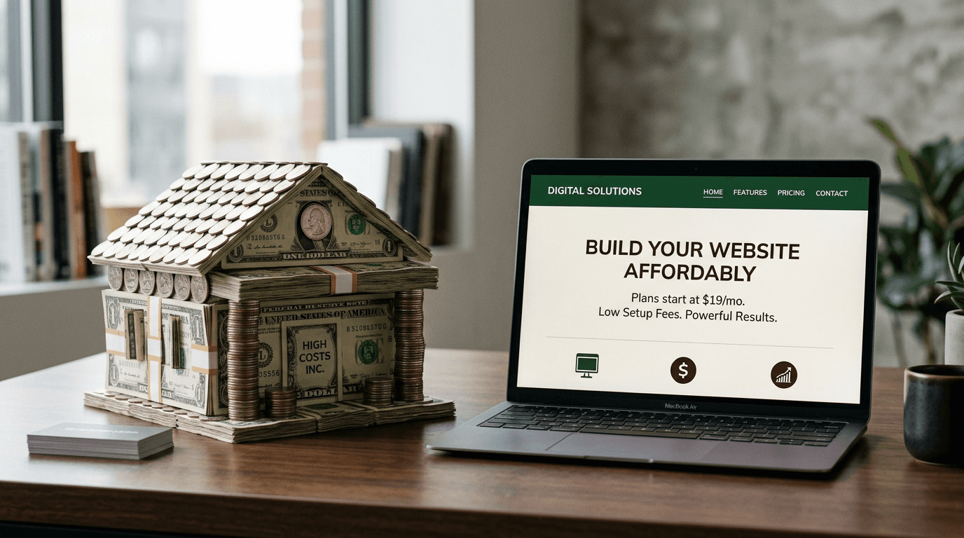 We Built a Local Business Site for Under $500 — Here's Every Dollar We Spent