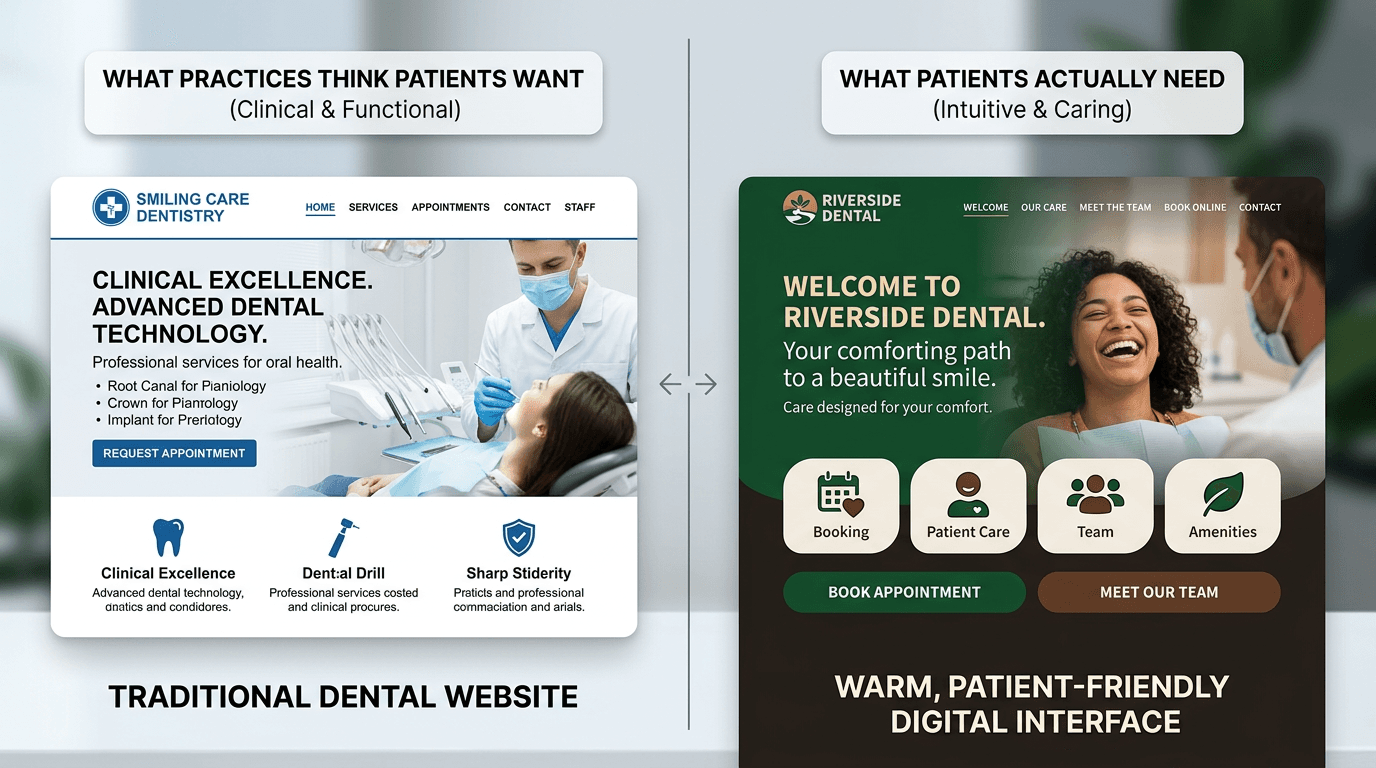 What Patients Actually Want From a Dentist Website (That Yours Probably Doesn't Deliver)