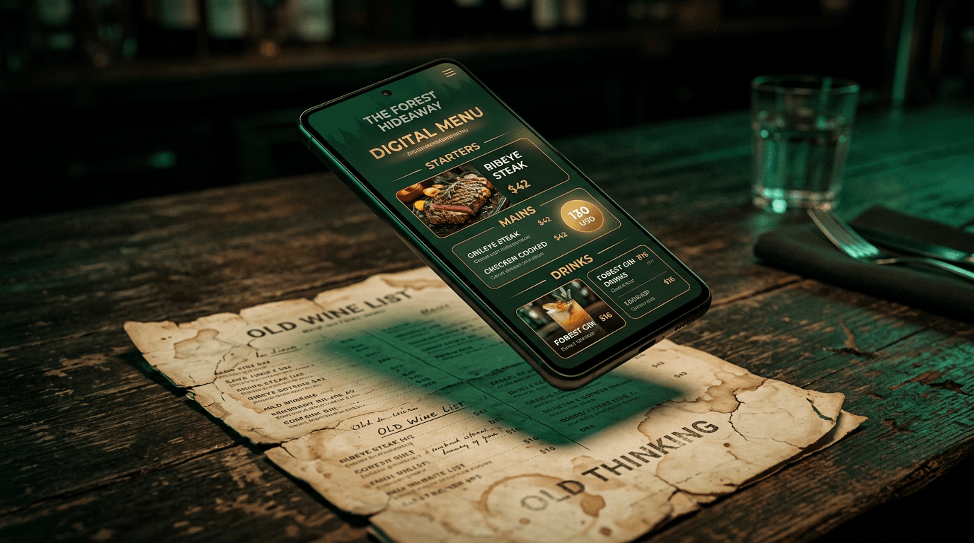 Your Restaurant Menu Doesn't Belong in a PDF